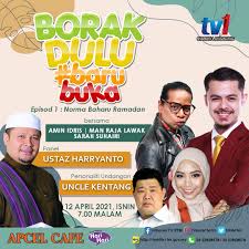 Producer zohrab hayrapetyan, rafael xazanchyan. Rtm Malaysia S Tweet Rancangan Terbaharu Borak Dulu Barubuka Bakal Menemui Anda Di Tv1 Pada Jam 7 Hingga 8 Malam Setiap Hari Bermula Malam Ini Hadiah Wang Tunai Yang Lumayan Menanti Pemenang