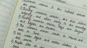 During this season, days get longer and hotter whereas nights shorter. Essay On Summer Season In English Short Essay Youtube