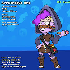 Stats, guides, tips, and tricks lists, abilities, and ranks for emz. Emz Brawl Stars Brawler Stats Y Ataques En Espanol