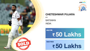 Cheteshwar pujara bats during csk net session. Cricbuzz On Twitter Cheteshwar Pujara Sold To Csk For Rs 50 Lakh Gets A Round Of Applause Iplauction