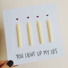 You Light Up My Life 3d Birthday Card Love Card Funny Humour Cute Handmade Greeting Card 3d Birthday Card Greeting Cards Handmade Birthday Cards