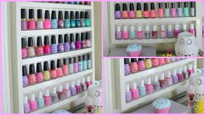 Giant nail polish is made with foam board. How To Make Your Own Nail Polish Rack Diy Projects Craft Ideas How To S For Home Decor With Videos