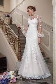 Polyester no train back zipper; Brautkleid Galina Marinette Brautmoden Dortmund