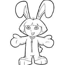 Download or print this amazing coloring page: Dora Coloring Pages Free Printables Momjunction