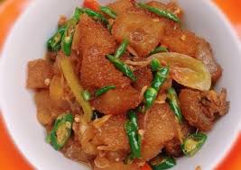 Beli nya dikiiiit banget hehehe. Resep Membuat Oseng Kikil Lombok Ijo Katalog Kuliner