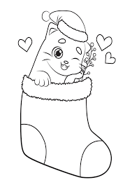 Animal coloring pages are always fun, even more so when they are based on something as beloved as cats. Free Easy To Print Christmas Coloring Pages Tulamama