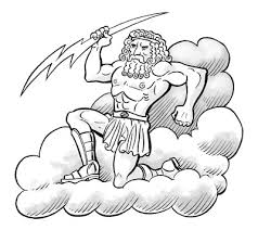 Dibujo de zeus de esmirna para colorear : Colorear Dibujos De Zeus