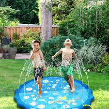 Related searches for outdoor play mat baby Sprinkler For Kids Summer Outdoor Water Party Spray Play Mat Baby Wading Pool For Learning Inflatable Toy Water Pad Arfbear Splash Pad For Toddlers Toys Games Pools Water Toys Mhiberlin De
