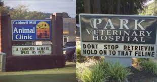 Free returns 100% money back guarantee fast shipping they don't ask for money 5. 65 Funny Veterinarian Signs That Have Passerbys Cracking Up
