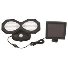 Solar lights are a great way to illuminate your pathways and highlight your garden beds at night. Gardenglo 400lm Black Solar Security Light Bunnings New Zealand