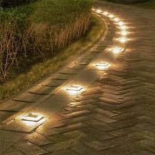 Calandra Led Solar Ground Embedded Light Flowydecor Led Solar Led Iluminacao Externa