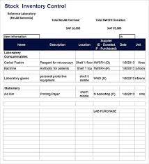 Inventory Report Template Sample Report Template Templates Inventory