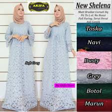 Baju couple alvia sepasang dress kaftan kemeja setelan batik. Brokat Dress Dress Brokat Tebal Dress Full Brokat Baju Wisuda Shopee Indonesia