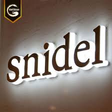 China Factory Advertising Backlit Lighting 3d Led Cafe Pizza Bar Shop Mall Front Channel Letters And Numbers Sign China Letter Sign Number Sign