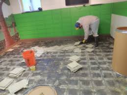 If you can, apply two or three layers of a good sealer to the tiles before you apply your finishing coat. Affordabale Abatement Company