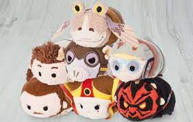 Star Wars Episode I Tsum Tsum Collection Jar Jar Binks Obi Wan Kenobi Sebulba Anakin Skywalker Qu Disney Tsum Tsum Star Wars Stickers Star Wars Episodes