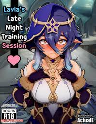 ✅️ Porn comic Laylas Late Night Training Session. Genshin Impact Sex comic  busty brunette was 