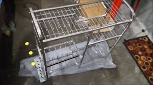 You can adjust it to make the dish rack more stable. Unboxing And How To Assemble Premium Stainless Steel Wall Rack For Kitchen Utsensils With Review Youtube