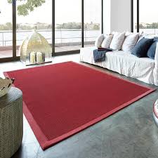 Indoor outdoorteppich sisal optik terassen teppich webmuster motiv bordüre taupe. Sisal Teppich Manaus Promondo