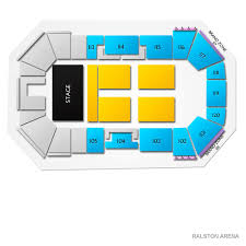 Ralston Arena 2019 Seating Chart