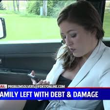 Family left with debt and damage