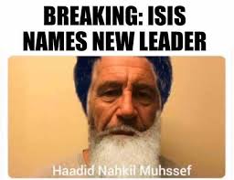 Isis member executes american soldier live on camera (circa 2018 colorized). Dopl3r Com Memes Breaking Isis Names New Leader Haadid Nahkil Muhssef
