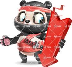Ninja Panda Vector Cartoon Character 112 Illustrations With Arrow Going Down Graphicmama Ai, eps, pdf, and png. graphicmama