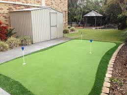 It's kind of like having a pool table. Putting Green In A Backyard Photos Turf Green