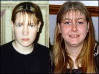 Vikki Preston (left) and Rhona Schofield died in the blaze - _41141027_firevictims203
