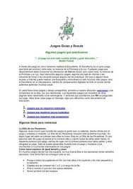 Nuestros juegos de 2 jugadores incluyen todo tipo de enfrentamientos únicos e intensos. Juegos Para Tropa Listado De Grupos Scouts De Asde En Scouts Es