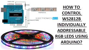 Take note that the capacitor must be the correct orientation. Ws2812b Addressable Rgb Leds Control Using Arduino Basics Individual Control With Arduino
