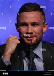 Carl frampton scott quigg press conference europa hotel hi-res stock  photography and images