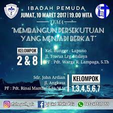 Jun 22, 2021 · untuk hal itu, aku nanti pelajari lebih lanjut. 19 Ibadah Pemuda Ideas Palu Tema Lambo