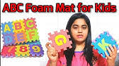 It enables young kids to learn their numbers and letters as part . Product Review Imaginarium Alphabet And Numerals Foam Puzzle Mat Youtube