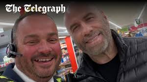 John Travolta in Morrisons