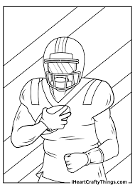 Perhaps no single position in any american sport garners more glory than quarterback. Nfl Coloring Pages Updated 2021