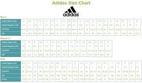 Adidas Soccer Boot Size Chart Best Picture Of Chart