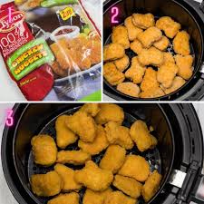 Air fry at 400°f/205°c for 8 minutes. Air Fryer Frozen Chicken Nuggets Bake It With Love