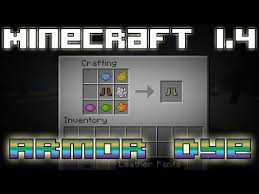 It is crafted from leather. Minecraft Leather Armor Dye
