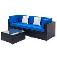 4 Piece Outdoor Furniture Wicker Patio Garden Dining Sets Patio Furniture Rattan Furn Patio Furniture Sets Outdoor Furniture Sets Corner Sofa And Coffee Table