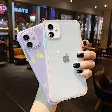 Glitter Shockproof Transparent Iphone Case Iphone Transparent Case Glitter Iphone Case Unique Iphone Cases