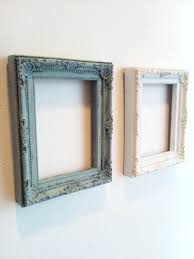 セリアの人気フレームをシャビーリメイク 額縁クラフト フォトフレーム diy フォトフレーム 手作り