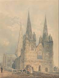 File:Thomas Girtin - Lichfield Cathedral, Staffordshire - Google Art  Project.jpg - Wikimedia Commons
