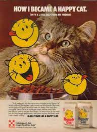 Vintage Food Advertisements Of The 1980s Page 6 Happy Cat Food Animals Vintage Advertisements