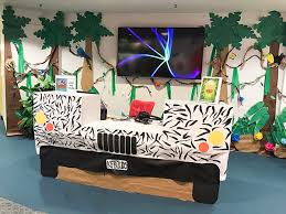 Create a minimalist space for two with these tips from a real couple who changed the way they live by starting small. In The Wild Vbs Room And Church Decoration Ideas Safari Jungle Vbs Decorations Clumsy Crafter