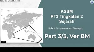Bandingkan peta ini dgn peta di halaman 3 buku teks sejarah anda! Pt3 Kssm Sejarah Form 2 Bab 1 Kerajaan Alam Melayu Part 3 3 Ver Bm Youtube