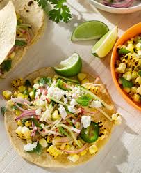 Blackened tilapia tacos and radish slaw. Charred Corn Tacos With Radish Zucchini Slaw Sunshine Sweet Corn