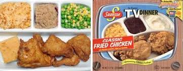 In the early 1960s, swanson introduced a new tv dinner that came with three pieces of fried chicken, potatoes whipped with milk and butter, and tender mixed vegetables. Fried Chicken Tv Dinners Taste Good Now And That S A Darn Shame