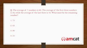 Quantitative Ability Test Quantitative Ability Skills Test
