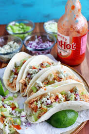 Slow Cooker Buffalo Chicken Tacos A Twist On Weeknight Dinner Foodal
